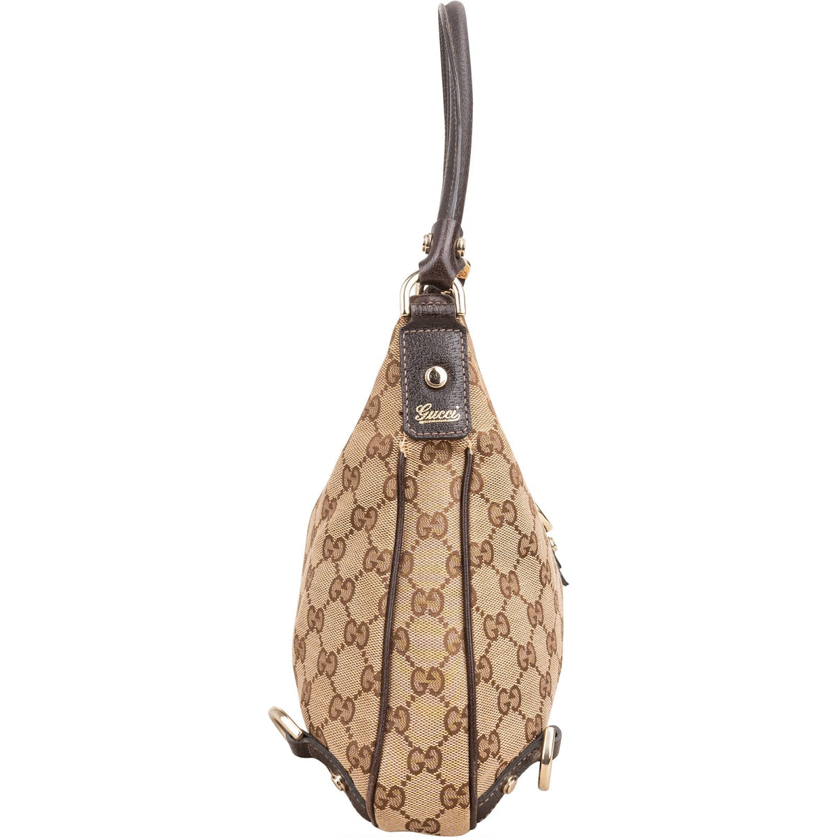 Gucci Monogram GG Canvas Small Abbey D-Ring Shoulder Bag