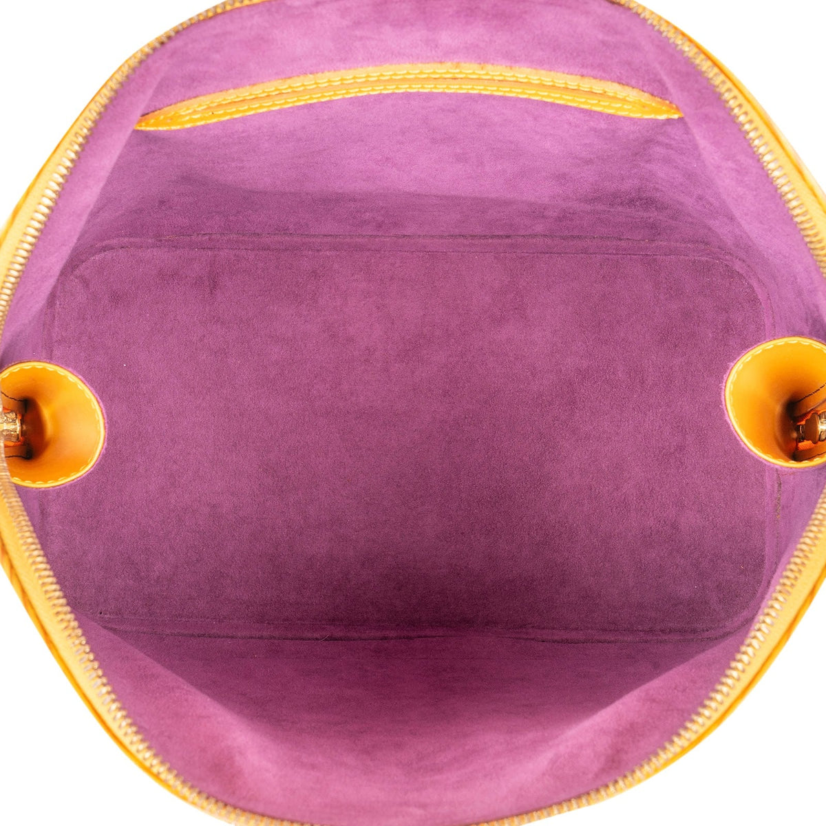 Louis Vuitton Alma PM aus gelbem Epi-Leder – Ansicht 9