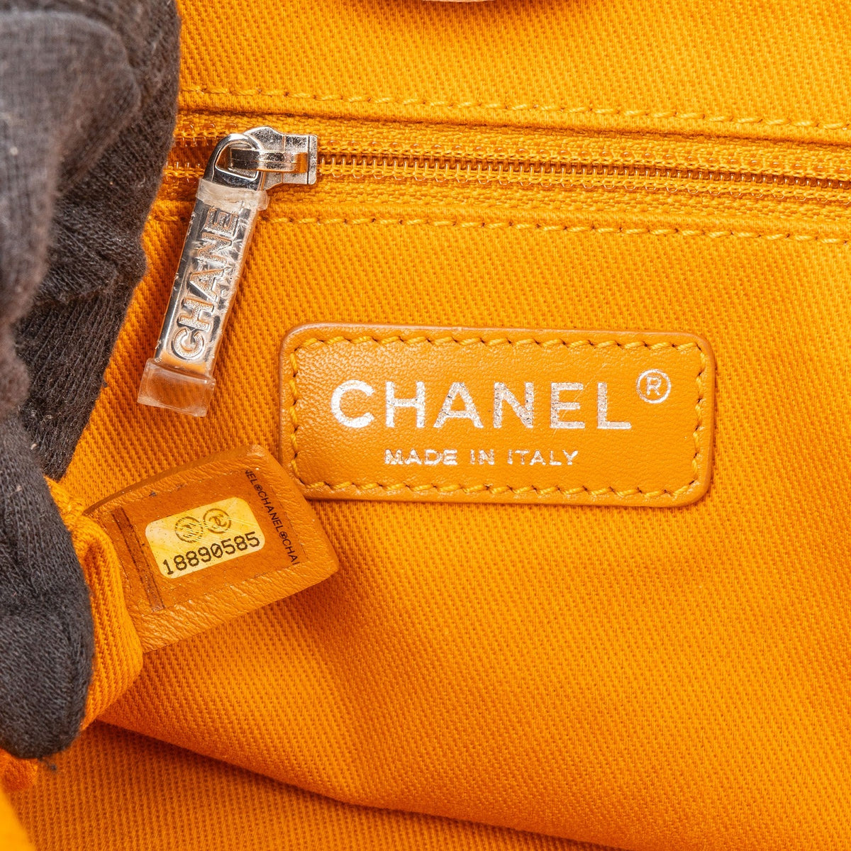 Sac cabas Chanel Deauville en raphia