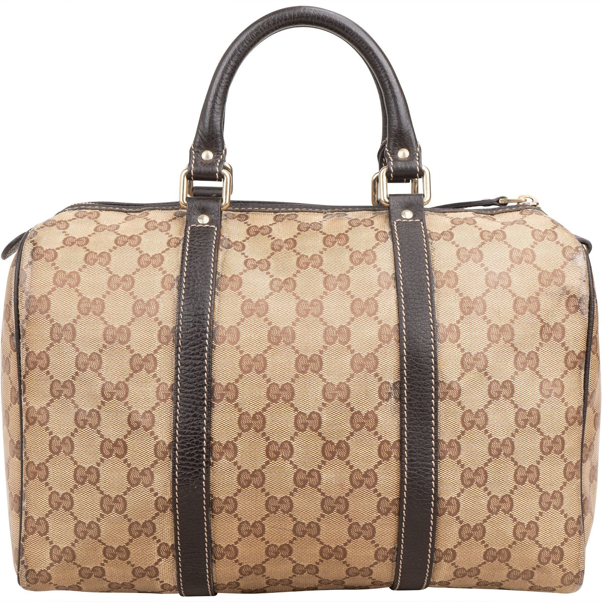 Gucci Monogram GG gecoate Canvas Boston handtas