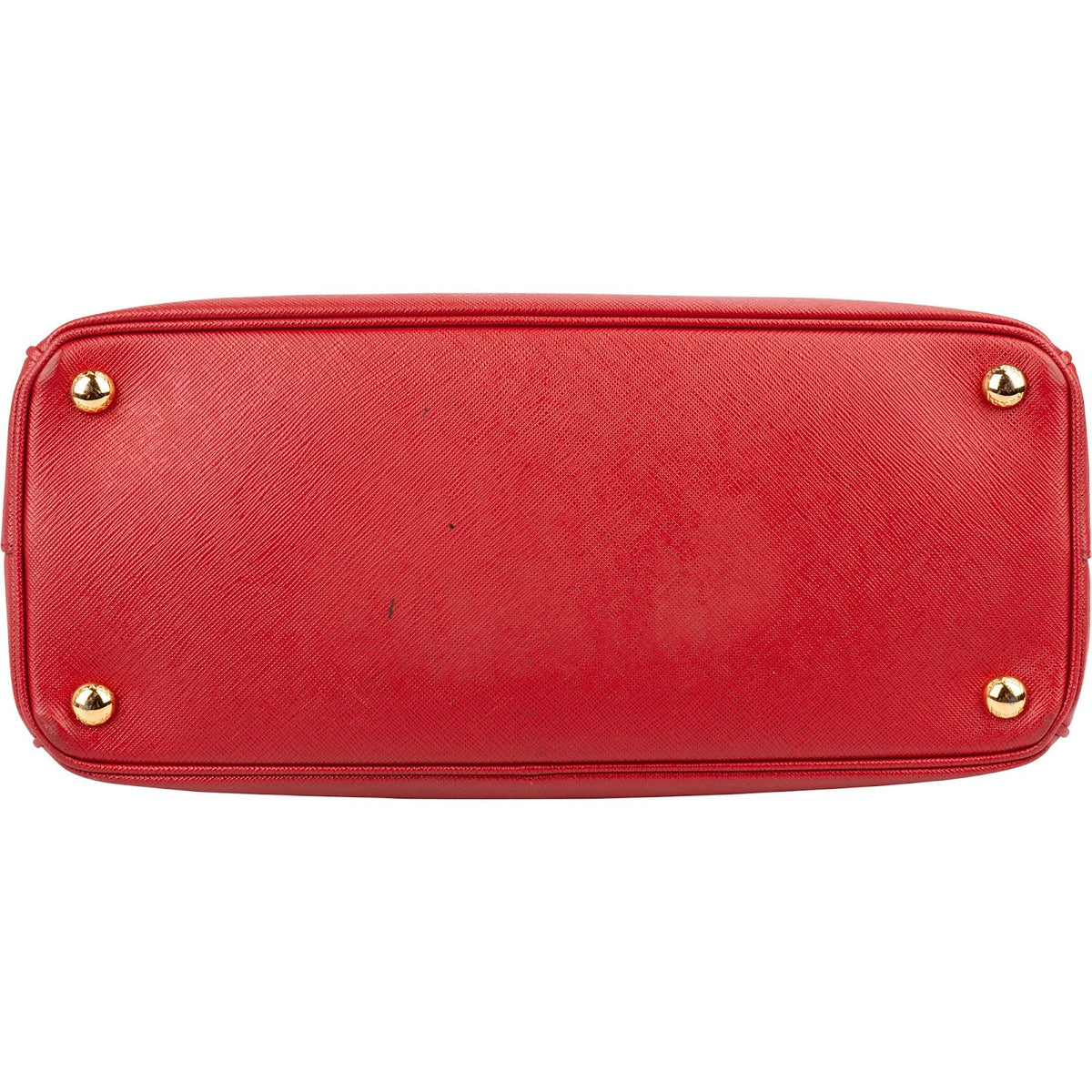 Prada Galleria aus rotem Saffiano-Leder – Ansicht 6