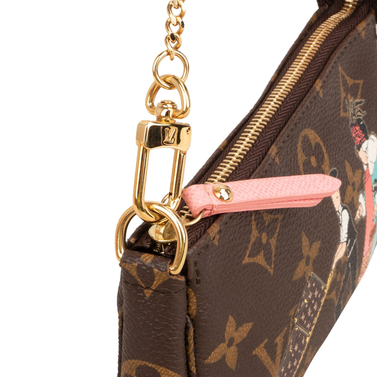 Borsa Mini Pochette Accessoires Monogram Illustre Louis Vuitton