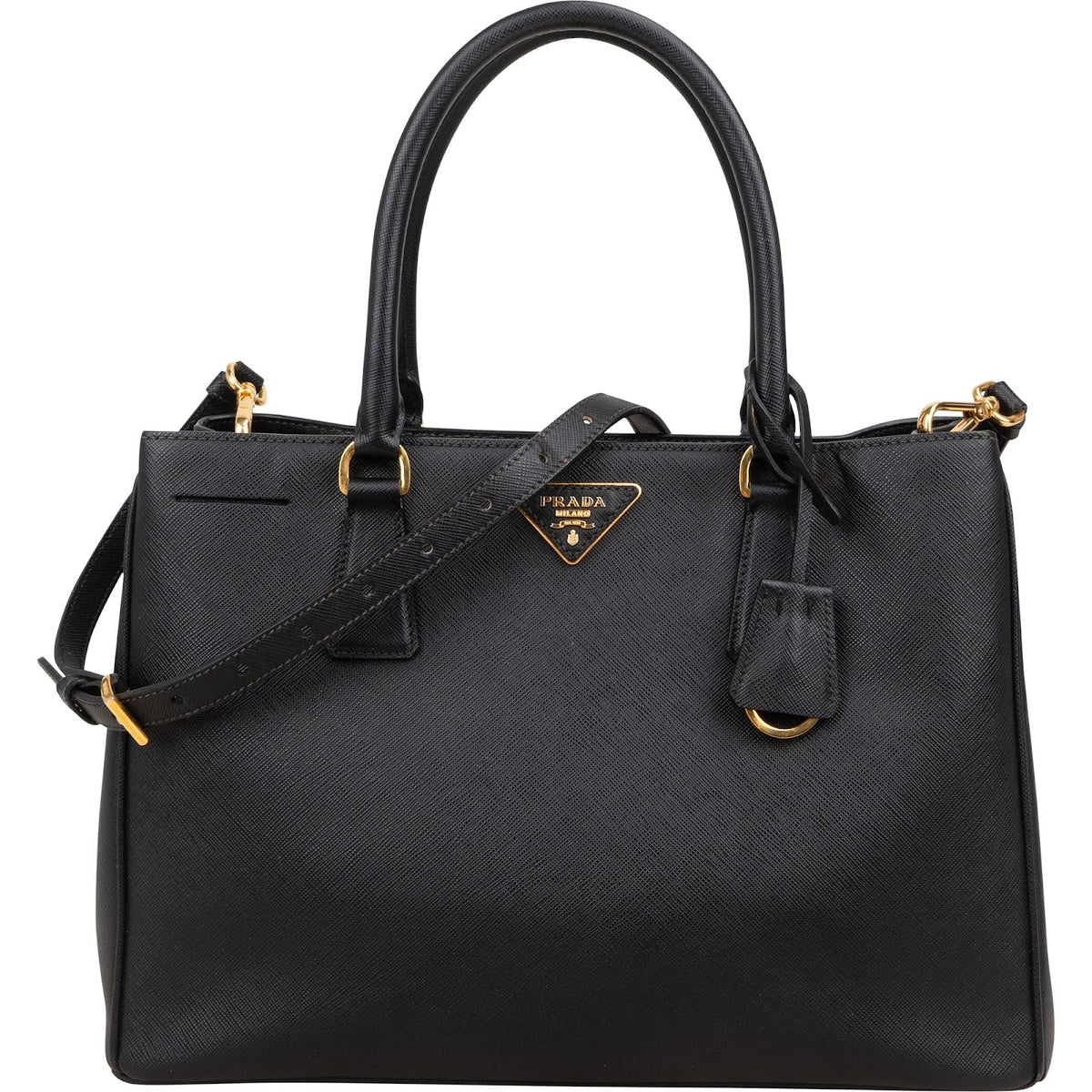 Prada Saffiano Galleria Tote aus Saffiano-Leder – Vorderansicht