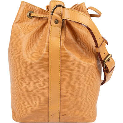 Bolso de hombro Louis Vuitton Petit Noé en piel Epi