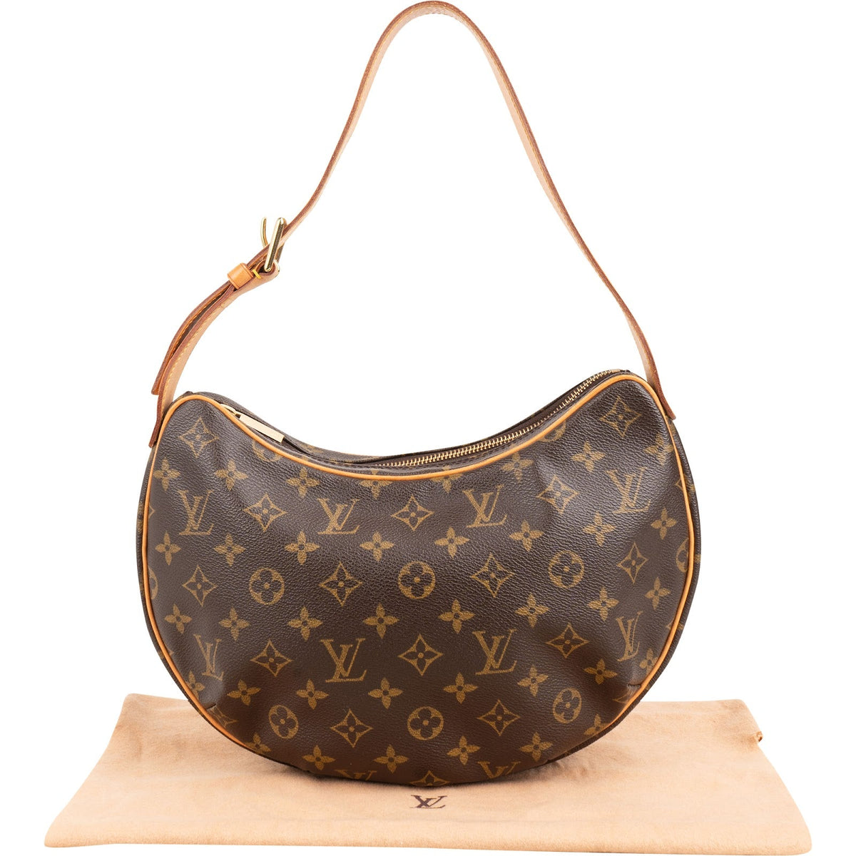 Borsa a spalla Louis Vuitton Monogram Canvas Croissant MM