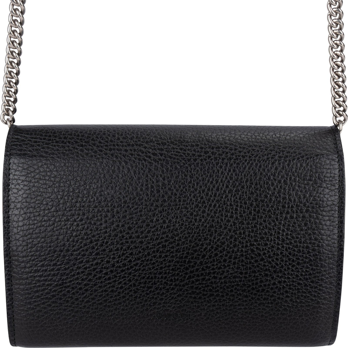 Gucci Grained Leather Dionysus Crystal Super Mini Crossbody Bag
