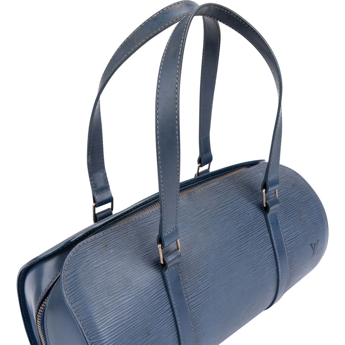Louis Vuitton Soufflot aus blauem Epi-Leder – Ansicht 2