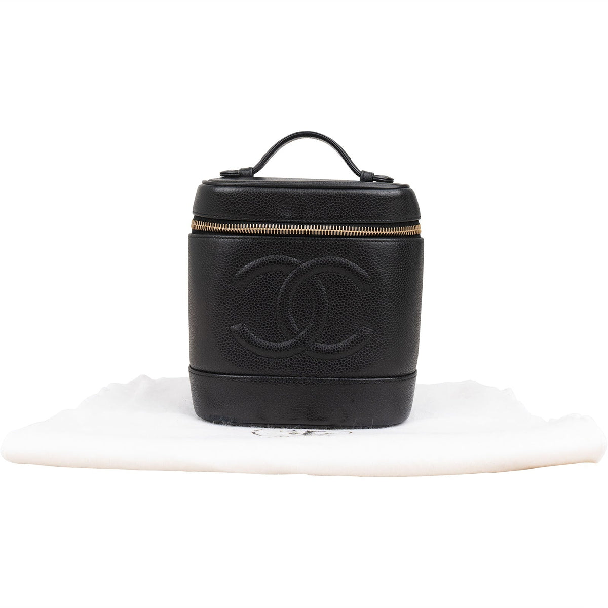 Chanel CC Vanity Case Caviar-Leder, Bild 2 von 12