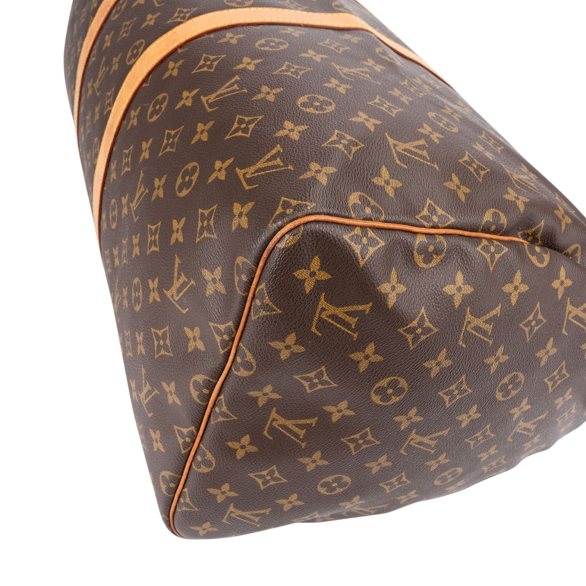 Sac de voyage Louis Vuitton Keepall 55 en toile Monogram