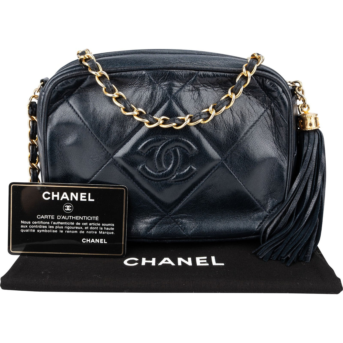 Chanel Lammleder Tassel Camera Umhängetasche, Bild 2 von 12