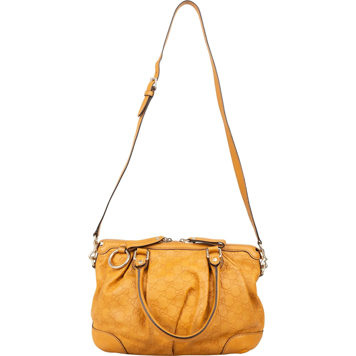 Gucci Guccissima Leder Sukey Satchel Handtasche, Bild 8 von 11