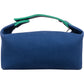 Hermès Blue Canvas Bride-a-Brac Case Toiletry Bag