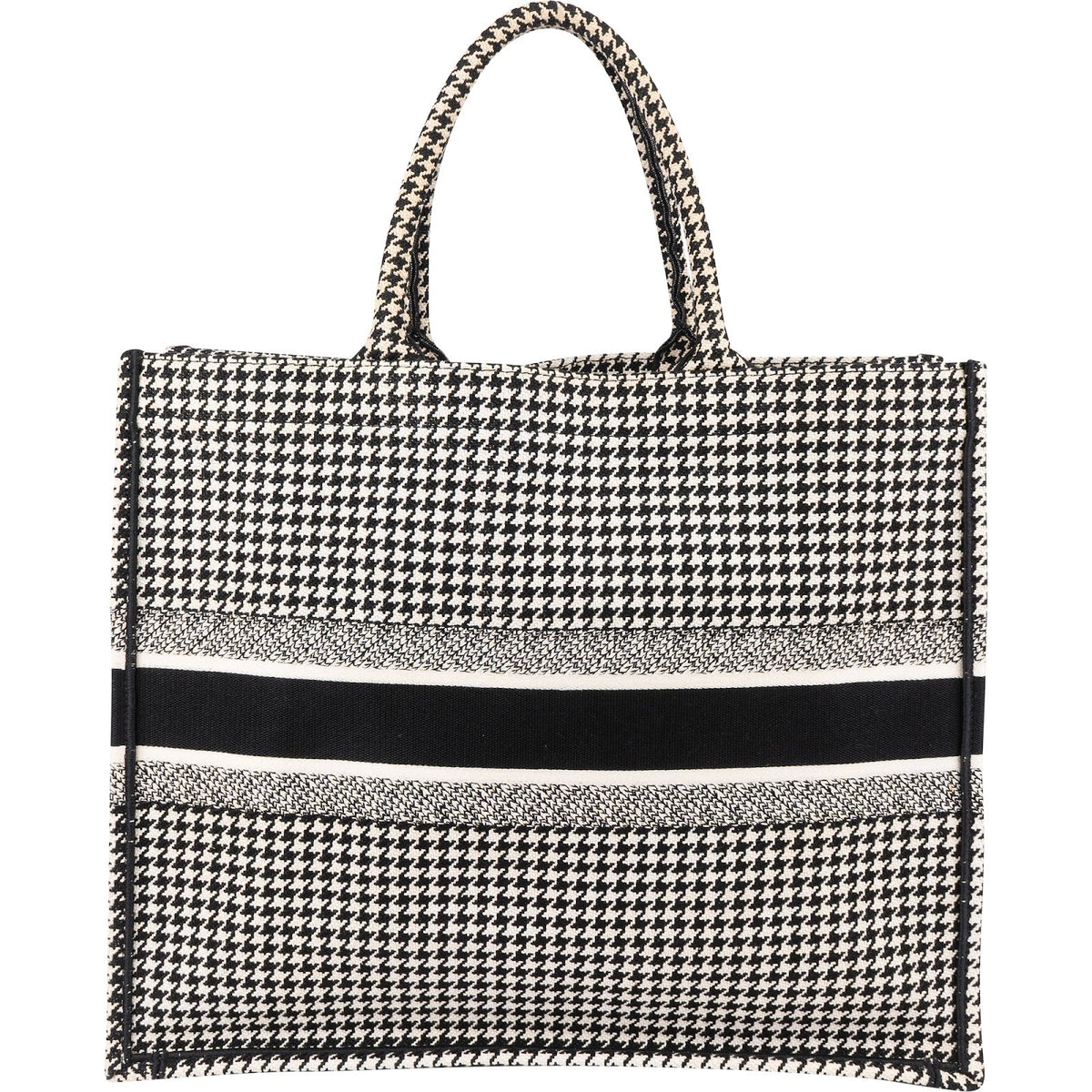 Dior Hahnentritt Monogram Canvas Book Tote, Bild 5 von 11