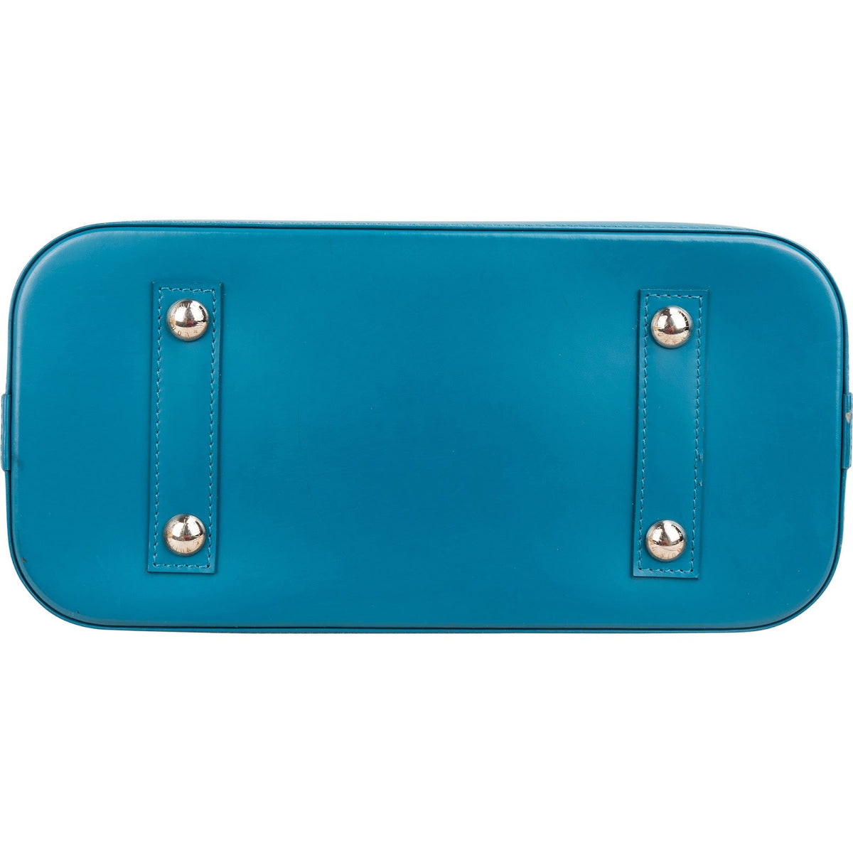 Bolso de mano Alma PM de Louis Vuitton en piel Epi azul