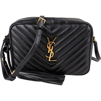 Yves Saint Laurent Quilted Leather Lou Camera Crossbody Bag
