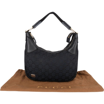 Gucci Monogram GG Canvas Abbey Shoulder Bag