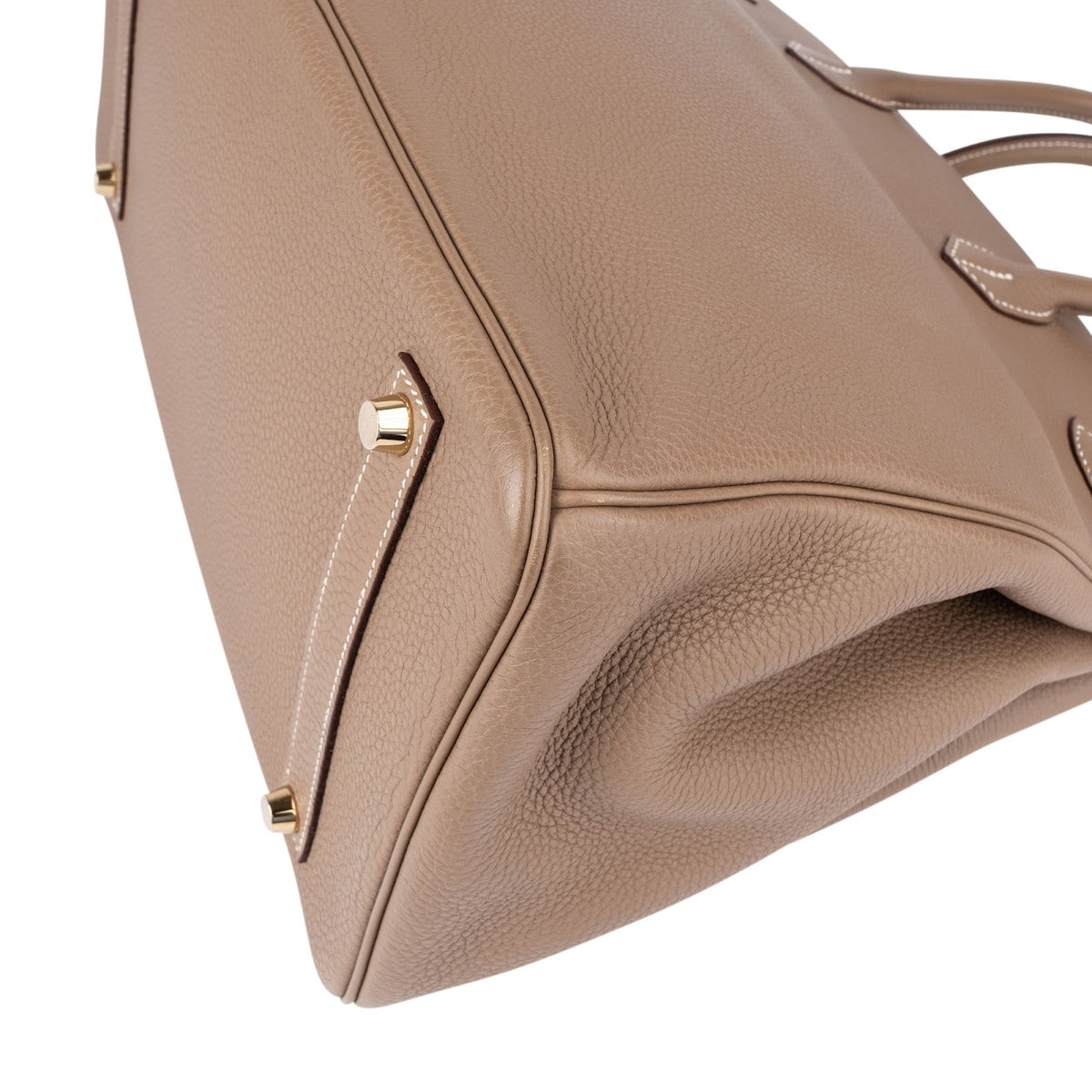 Hermès Taupe Togo Leder Birkin 35 Handtasche (2023), Bild 12 von 16
