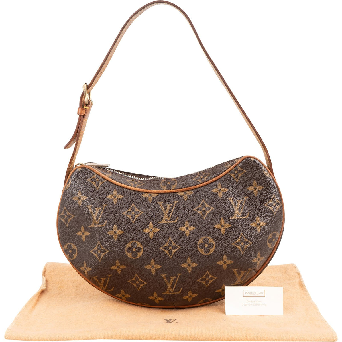 Louis Vuitton Canvas Croissant PM Schultertasche, Bild 2 von 11