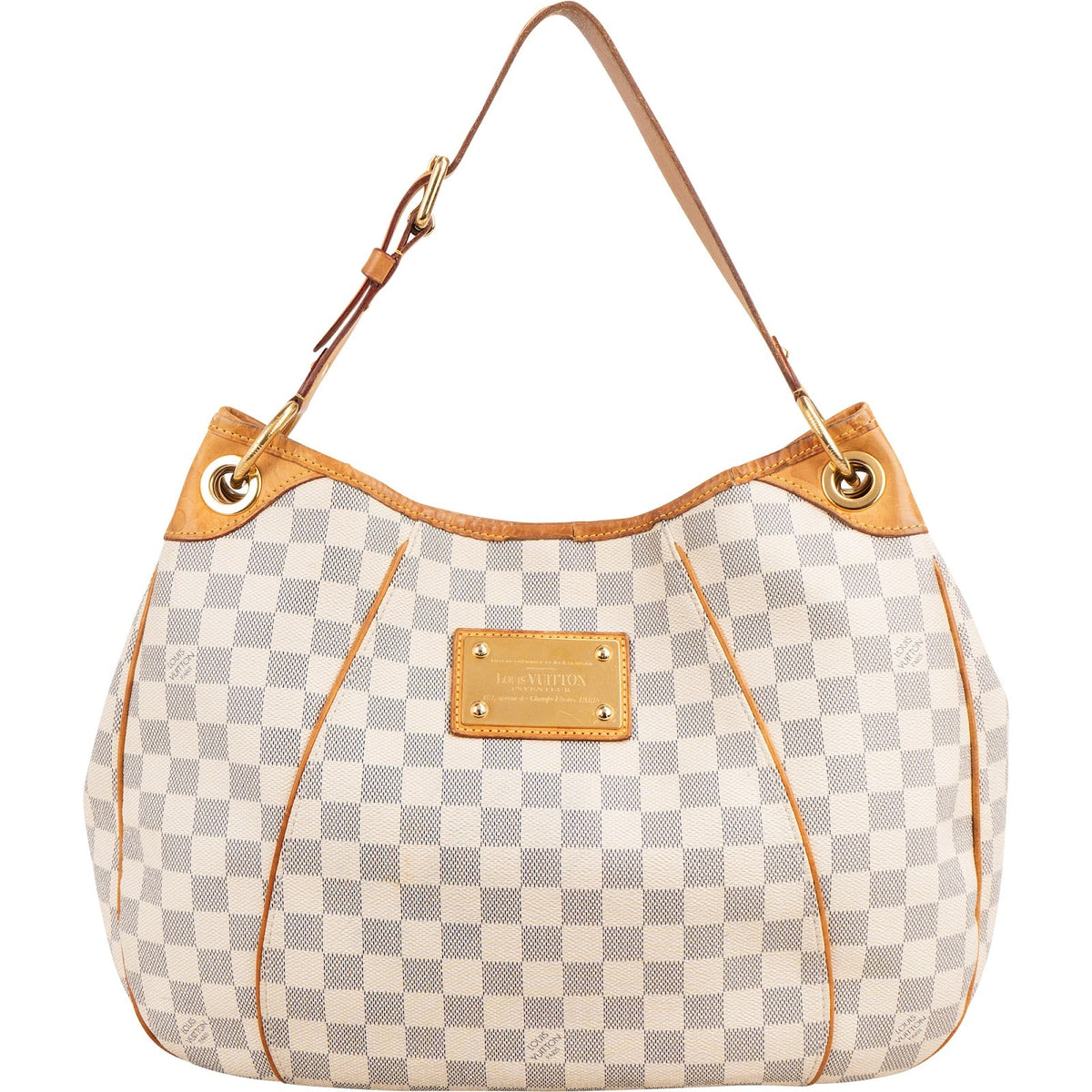 Louis Vuitton Monogram Damier Azur Galliera PM Shoulder Bag