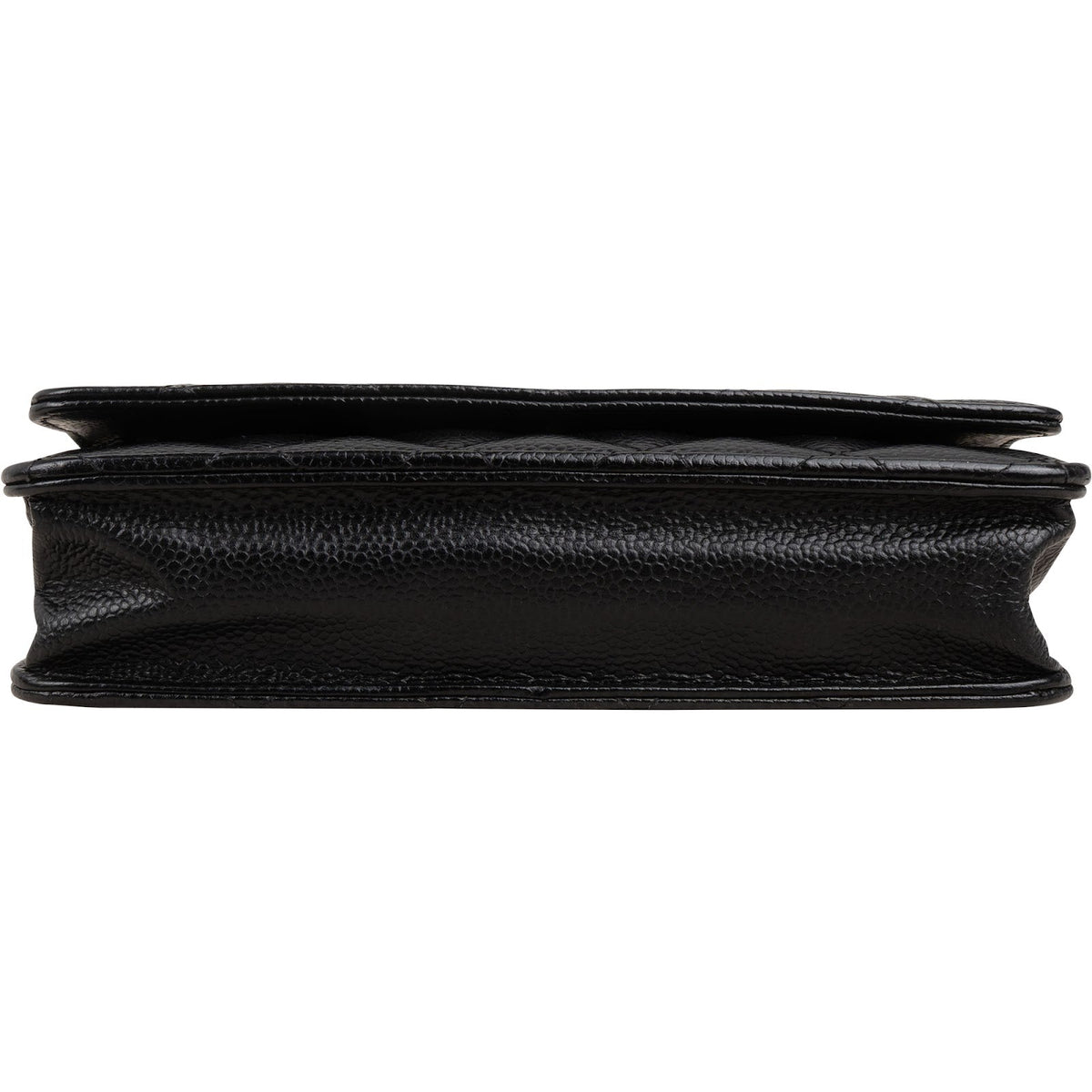 Borsa a tracolla Chanel Wallet On Chain in pelle caviale trapuntata