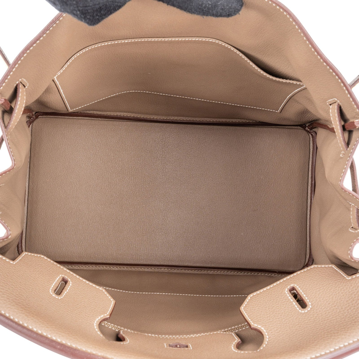 Hermès Taupe Togo Leder Birkin 35 Handtasche (2023), Bild 14 von 16