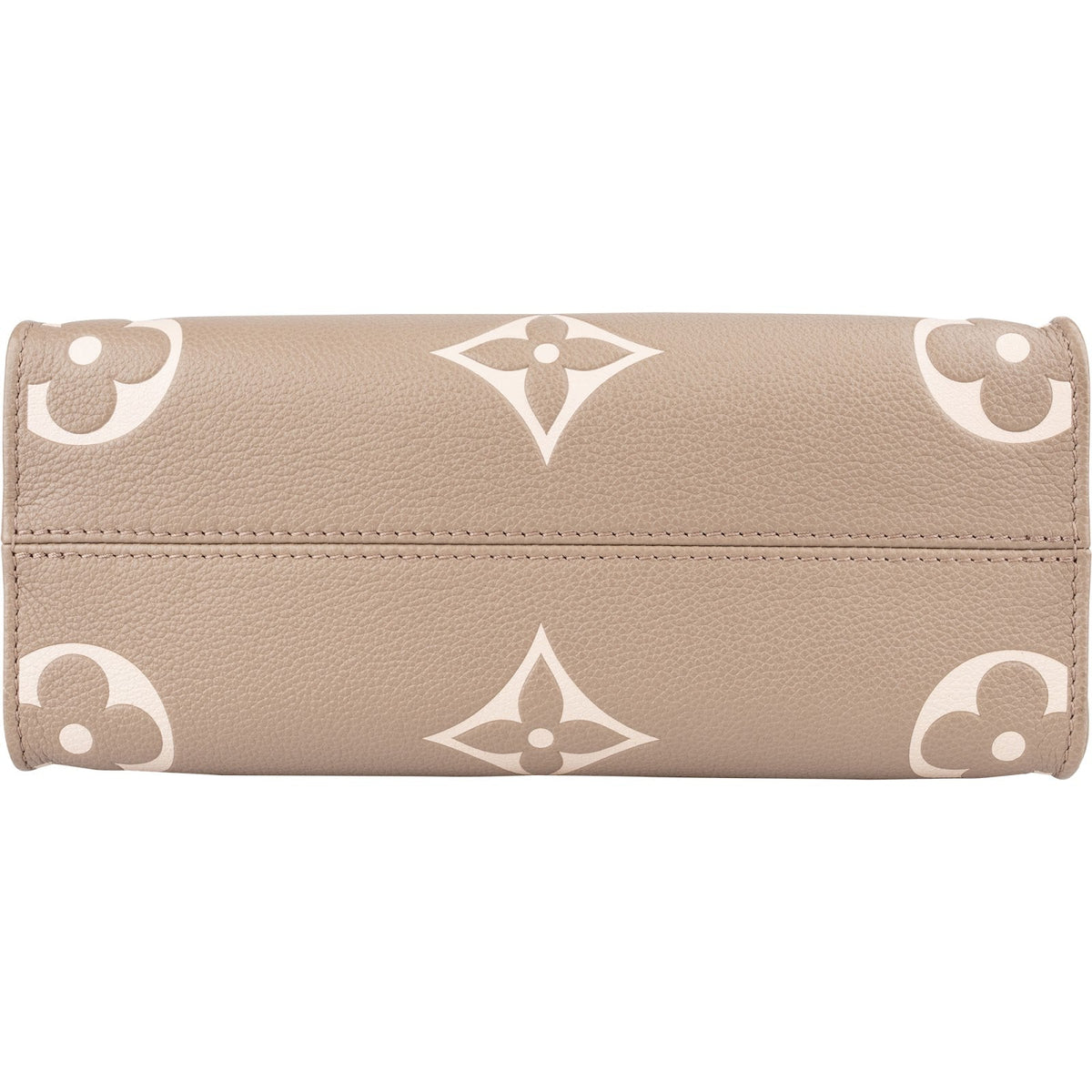 Borsa Louis Vuitton OnTheGo PM in pelle Monogram Empreinte bicolore