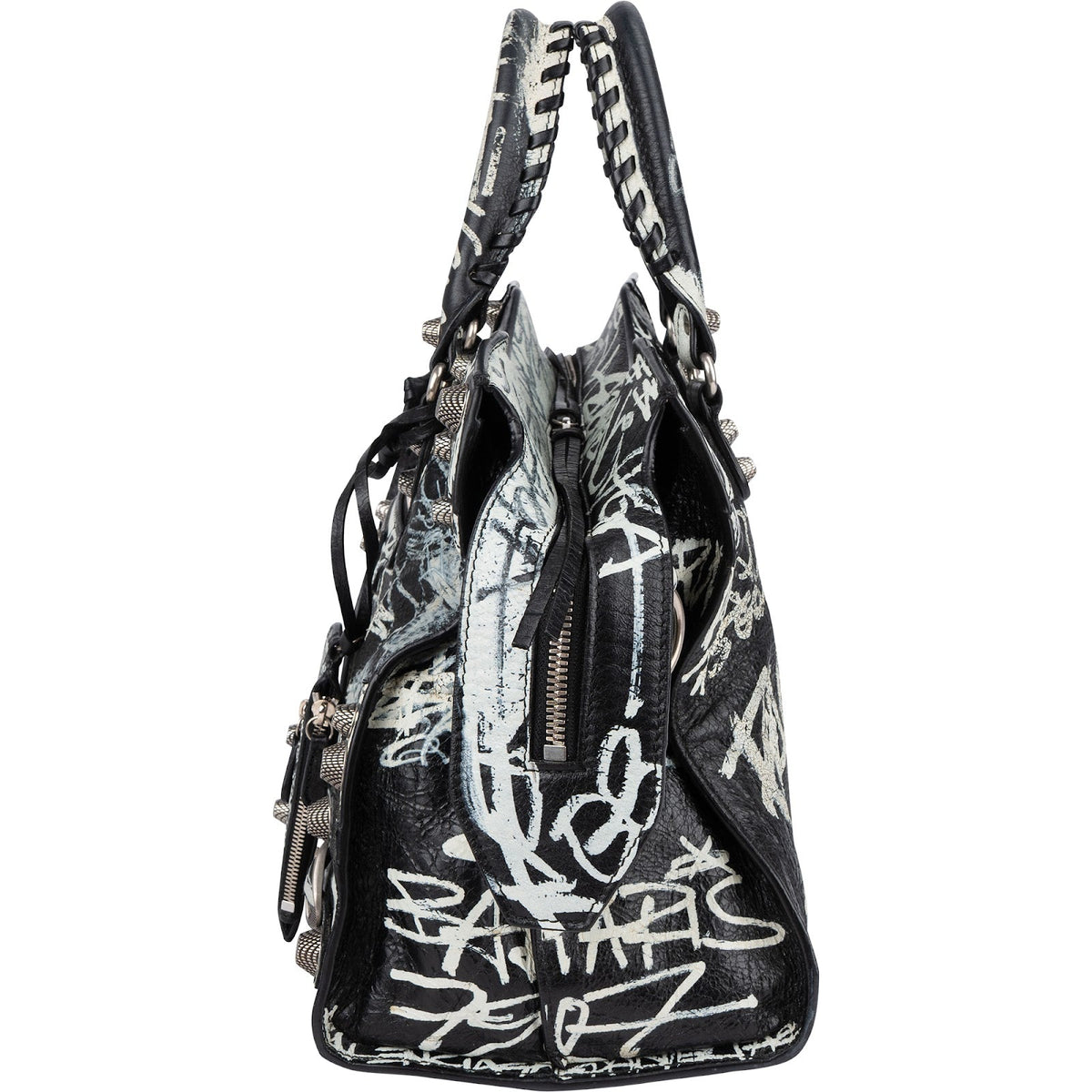 Balenciaga Graffiti Print Neo Cagole City Handtasche, Bild 6 von 11