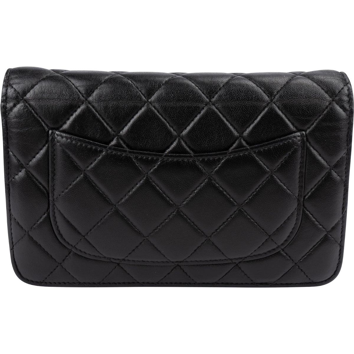 Chanel Wallet On Chain aus gestepptem Lammleder – Ansicht 4