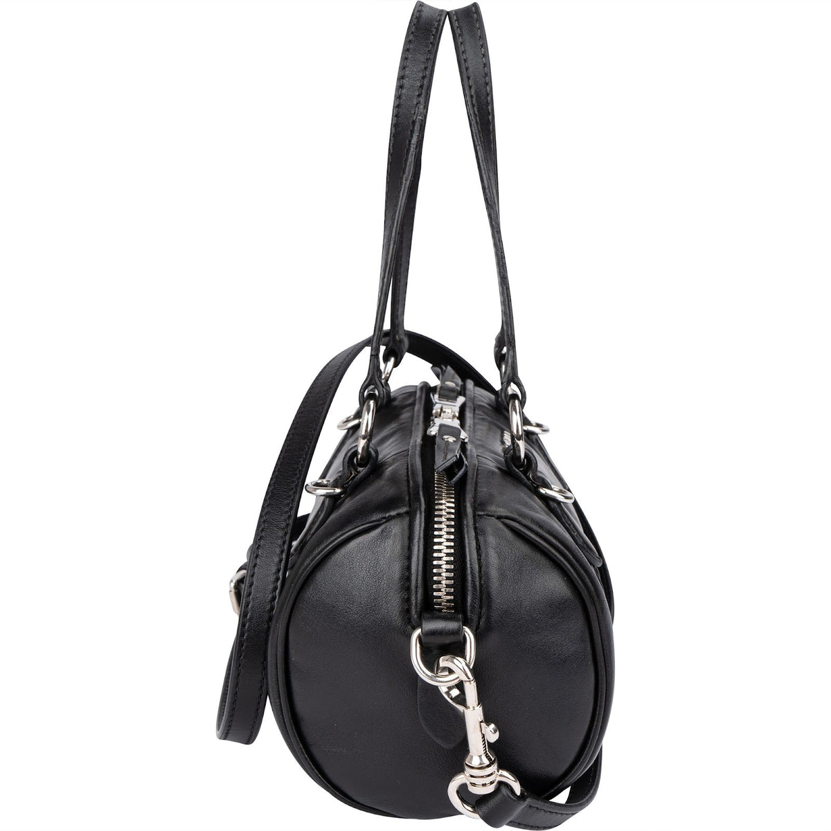 Miu Miu Soft kalfsleren Mini Boston crossbody handtas