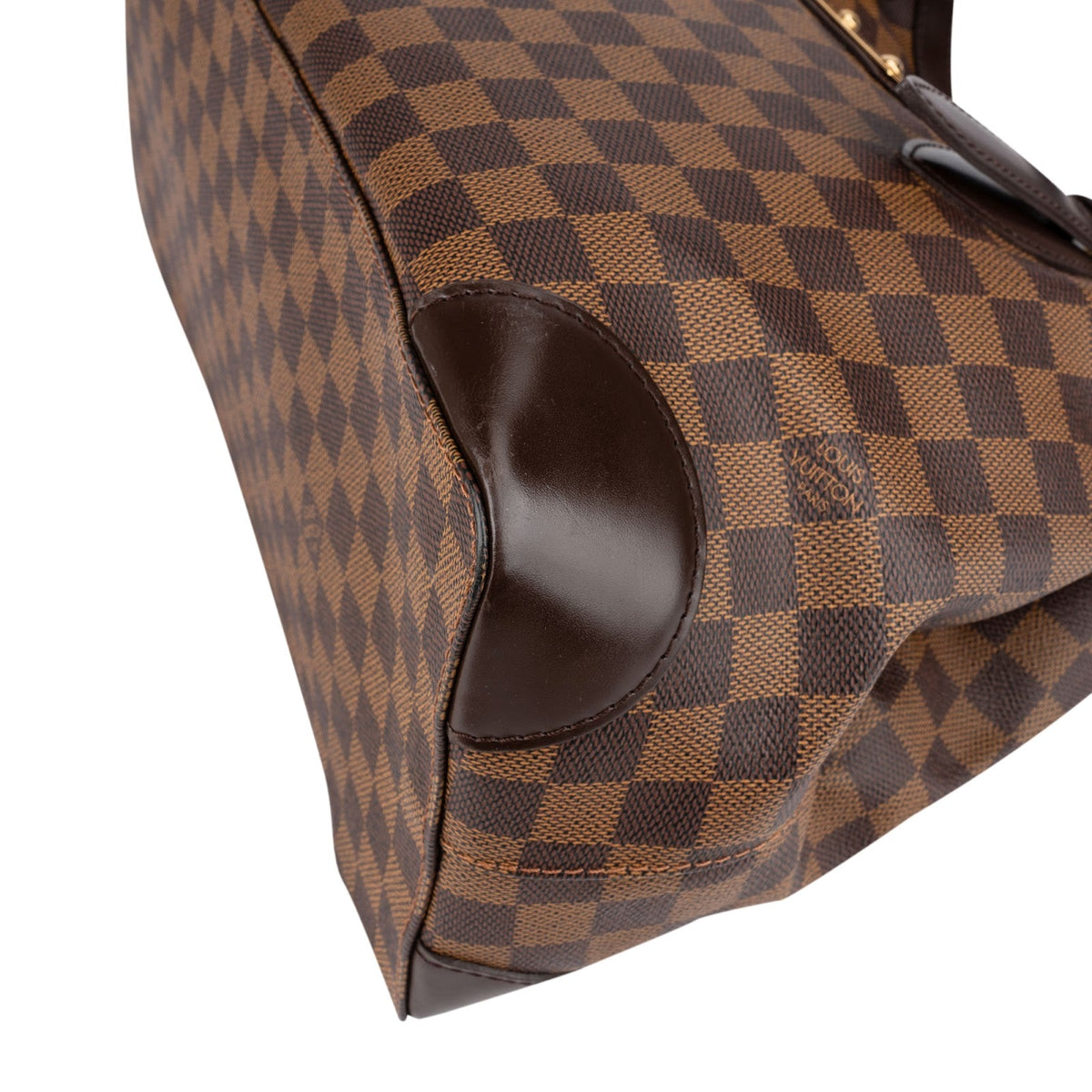 Borsa a spalla Louis Vuitton Monogram Damier Ebene Hampstead MM