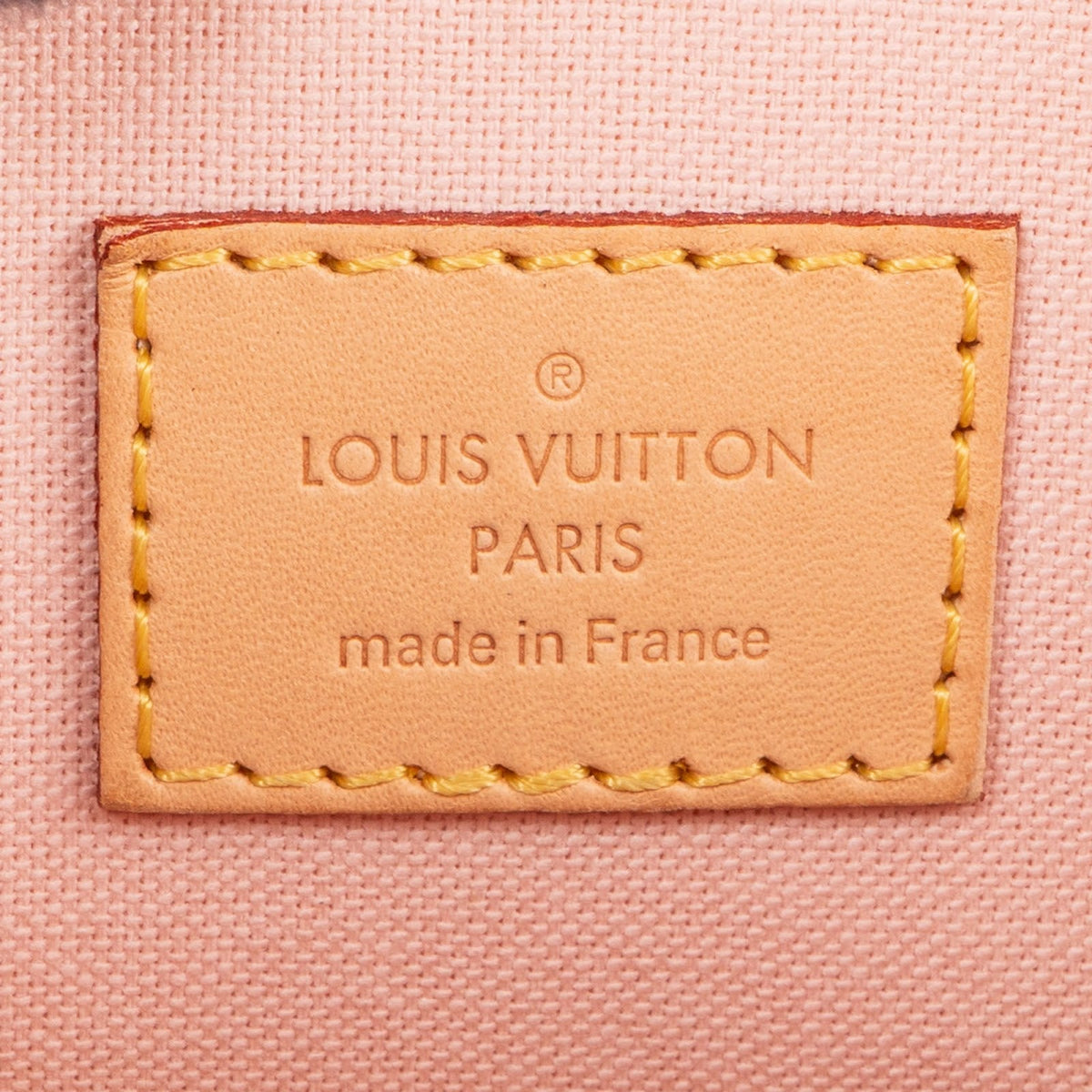 Sac à main Louis Vuitton modèle Crossette en toile Damier Azur