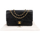 Chanel Medium Double Flap aus gestepptem Lammleder – Ansicht 2