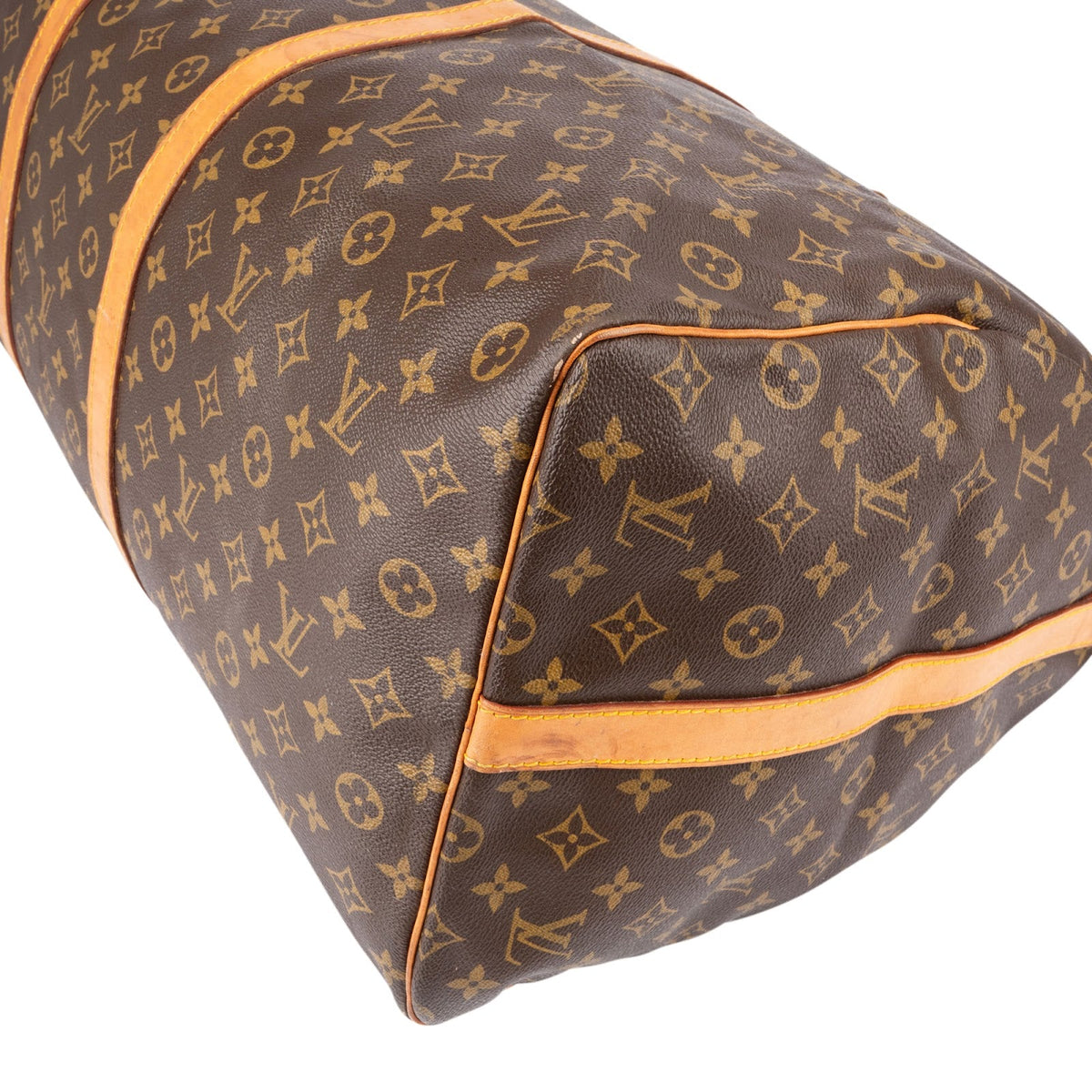 Sac de voyage Louis Vuitton Keepall 60 Bandoulière en toile Monogram