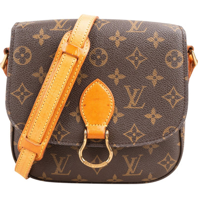 Sac bandoulière Louis Vuitton Saint Cloud MM en toile Monogram