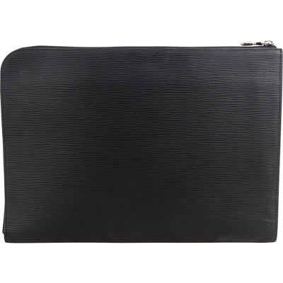 Louis Vuitton Noir Epi Leather Pochette Jour Clutch
