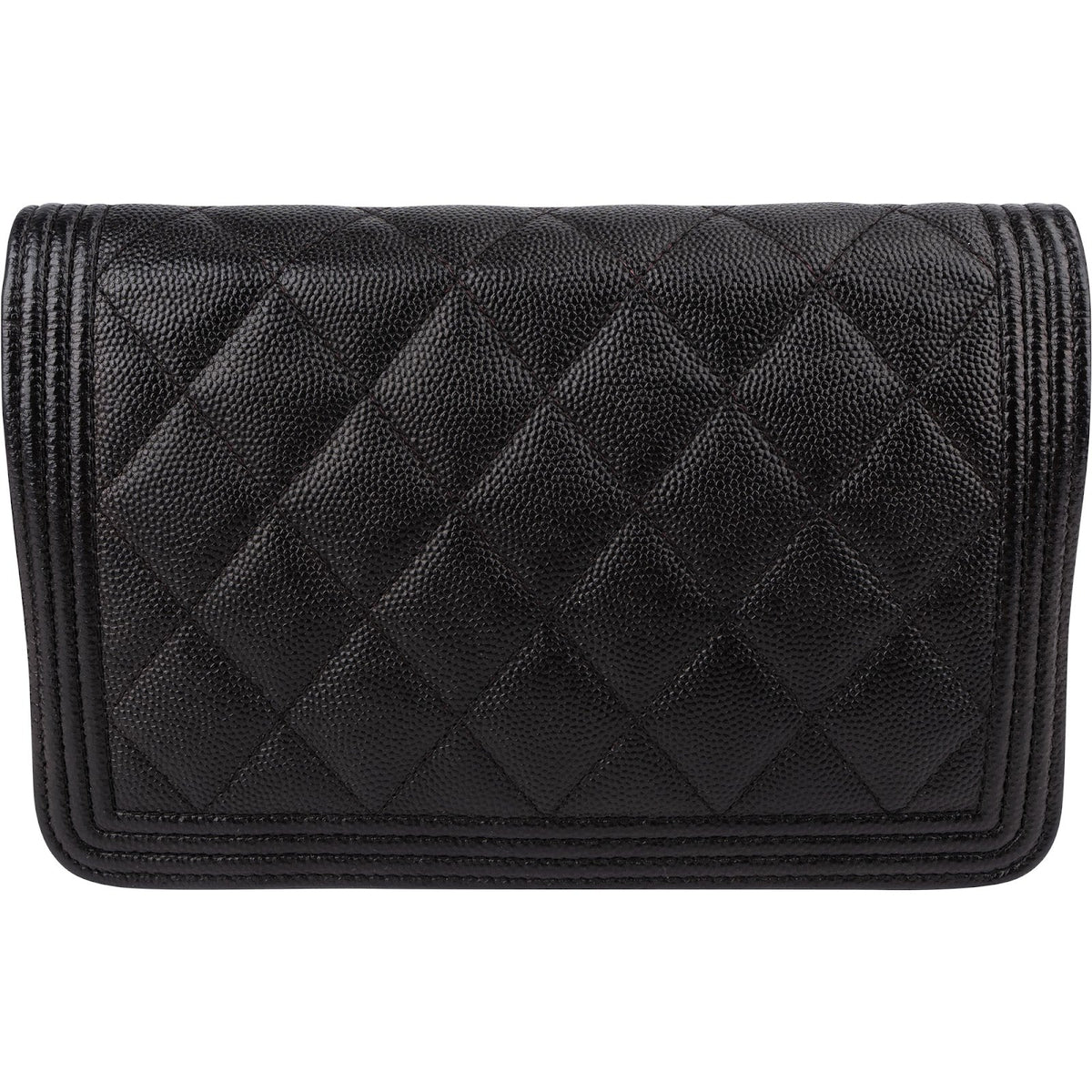 Chanel Caviar Leder Wallet on Chain Boy Umhängetasche, Bild 4 von 14