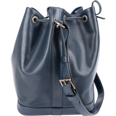 Louis Vuitton Blue Epi Leather NM Sac Noé Petit Shoulder Bag