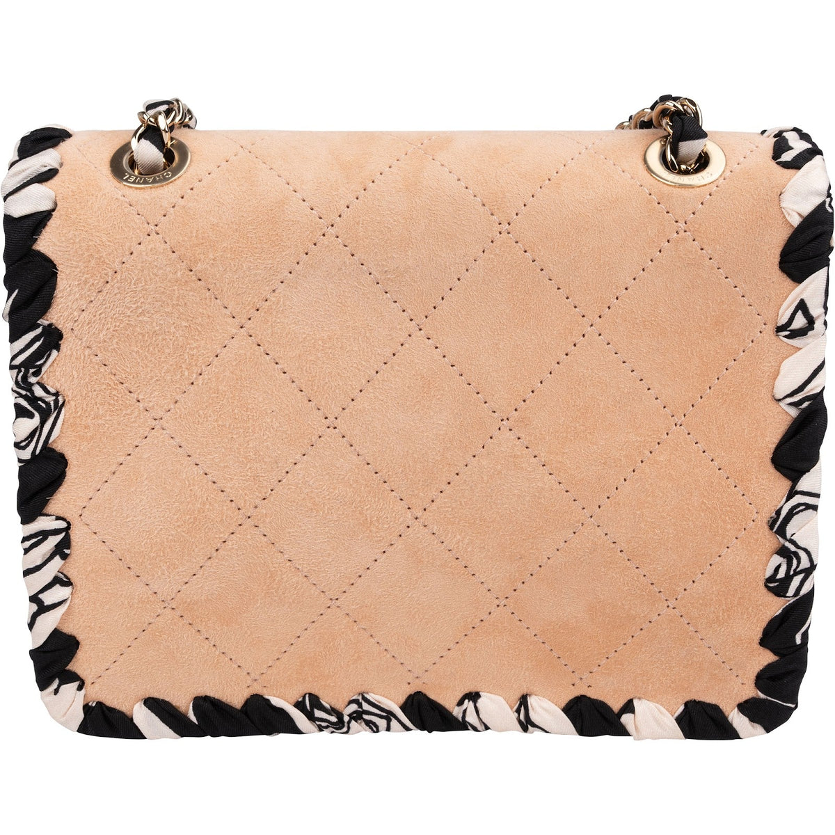 Chanel Wildleder Rectangular Single Flap Umhängetasche, Bild 4 von 14