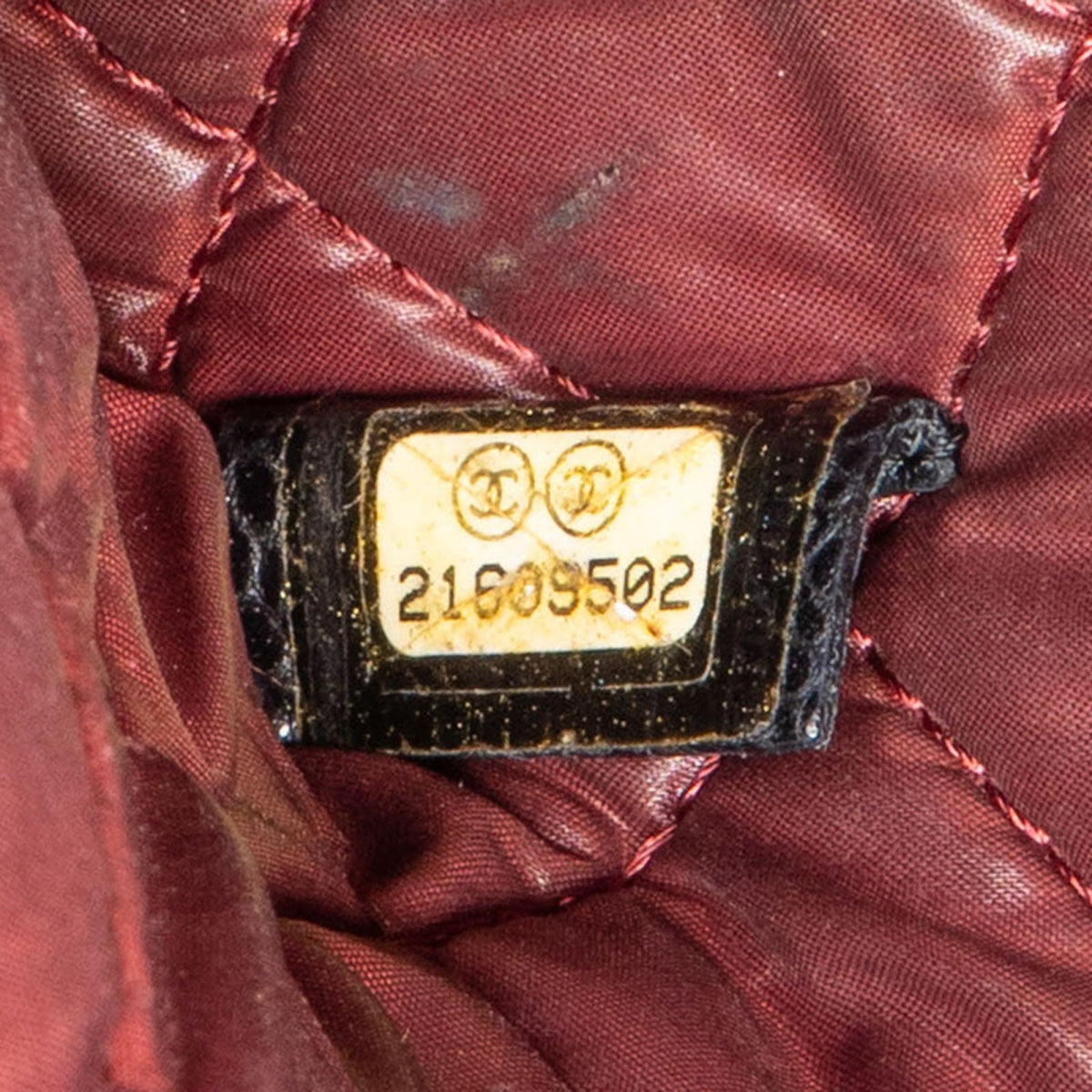 Chanel zwarte gewatteerde Caviar lederen CC handtas