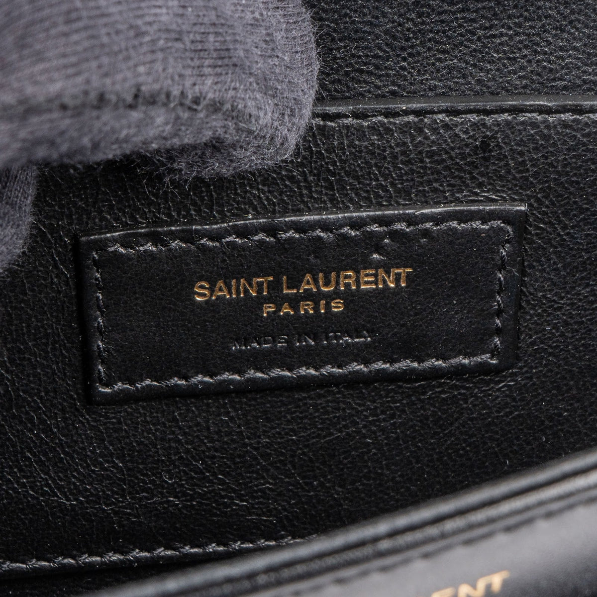 Yves Saint Laurent Box Calfskin Small Solferino Crossbody Bag