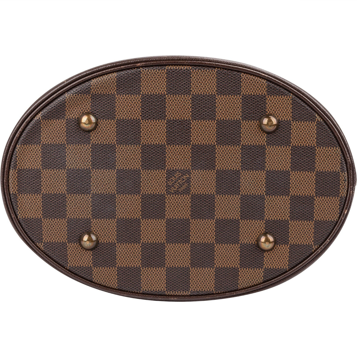 Sac à bandoulière Louis Vuitton Marais Bucket PM en toile Damier Ébène