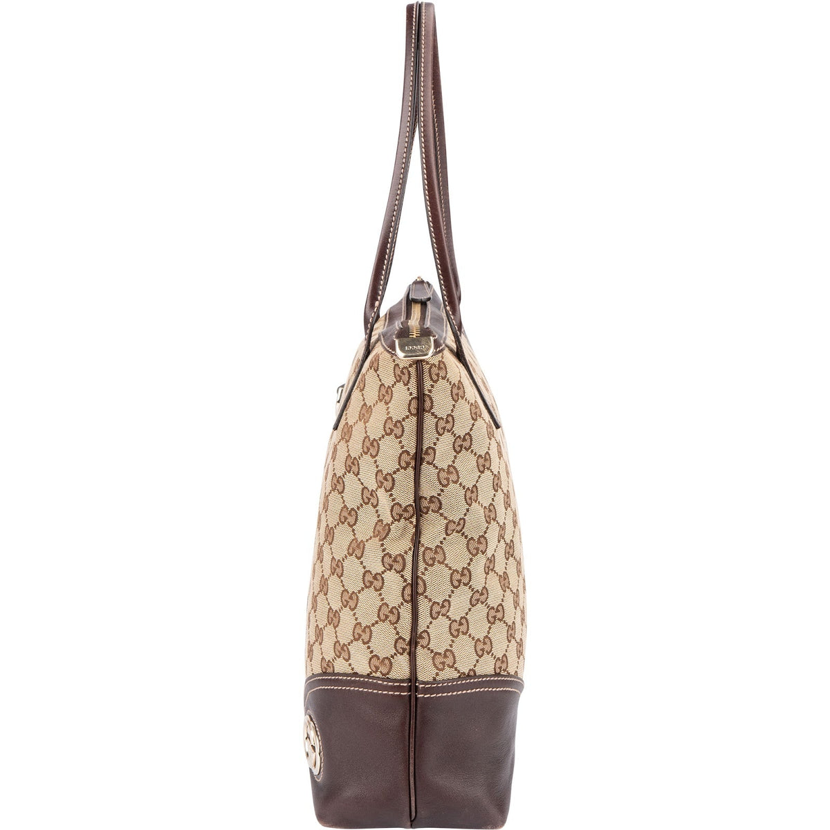 Gucci Monogram GG Canvas D-Ring Interlocking GG Tote, Bild 5 von 10