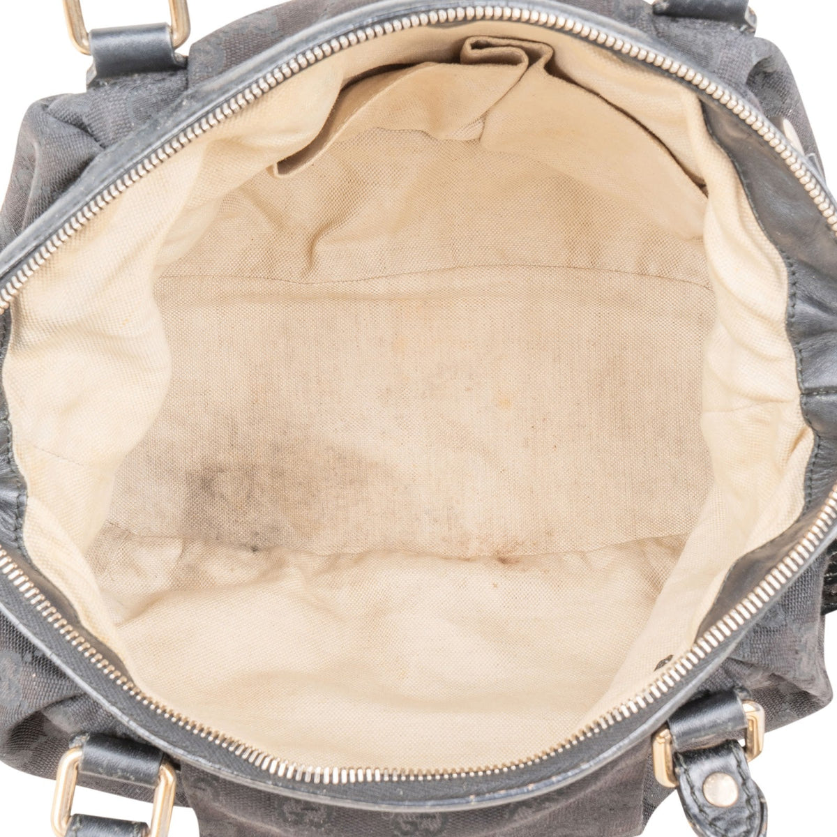Gucci Monogram GG Canvas Sukey Satchel Handtasche, Bild 9 von 12