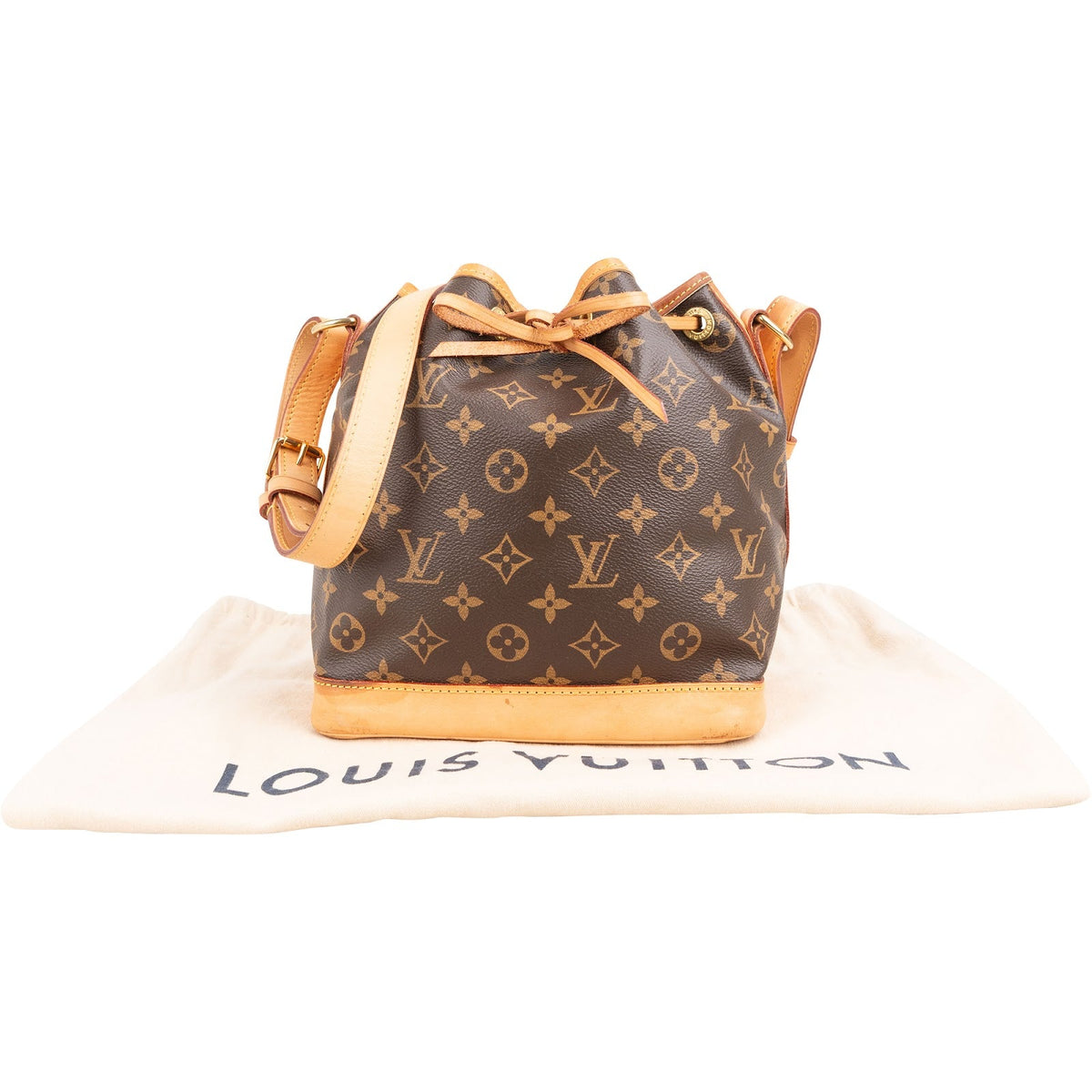 Borsa a tracolla Louis Vuitton Sac Noé BB in tela Monogram
