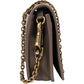 Bottega Veneta Intrecciato Leather Wallet On Chain Crossbody Bag