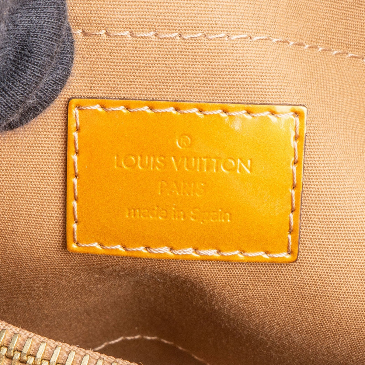 Louis Vuitton Monogram Vernis lederen Montaigne BB handtas