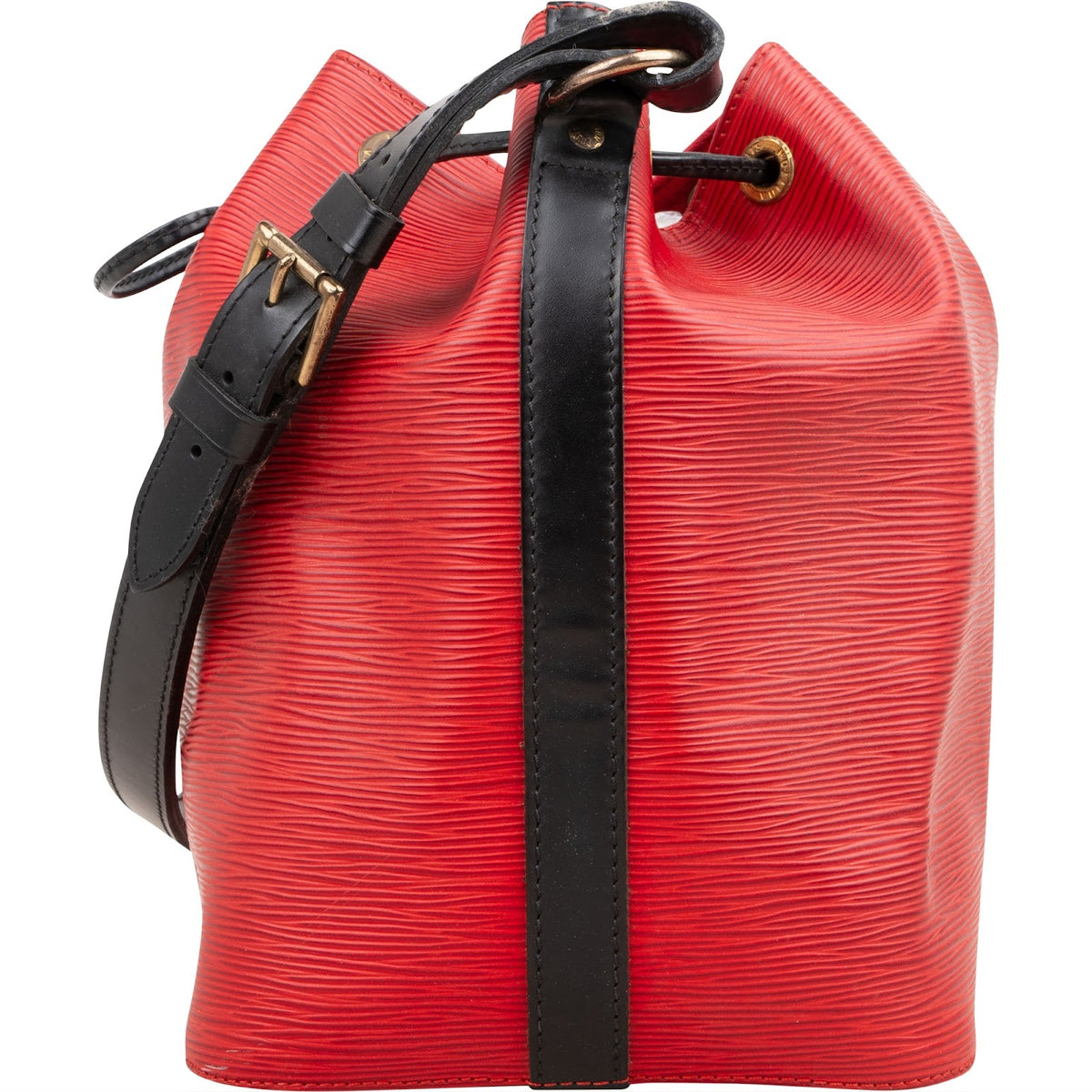 Bolso de hombro Sac Noé Petit de Louis Vuitton en piel Epi bicolor