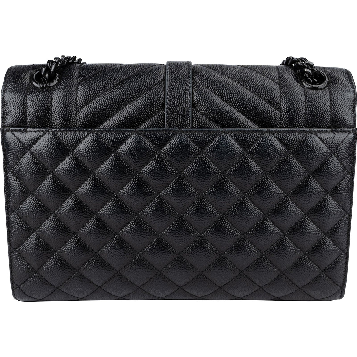 Saint Laurent Medium Envelope schoudertas van Grain de Poudre-leer