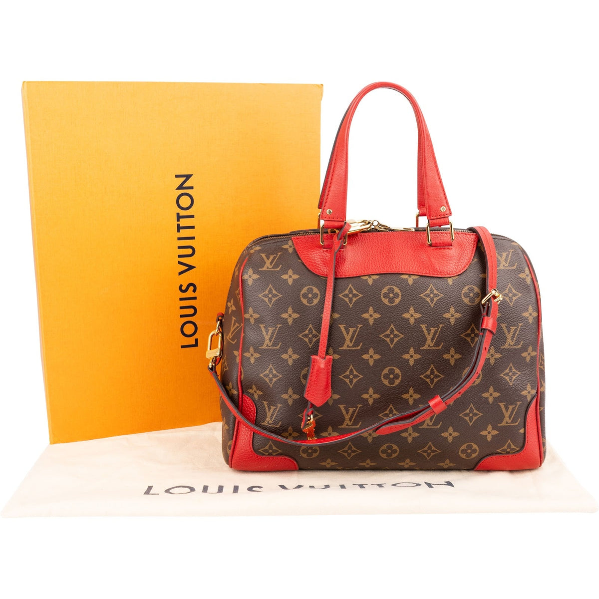 Louis Vuitton Monogram Canvas Retiro MM crossbody tas