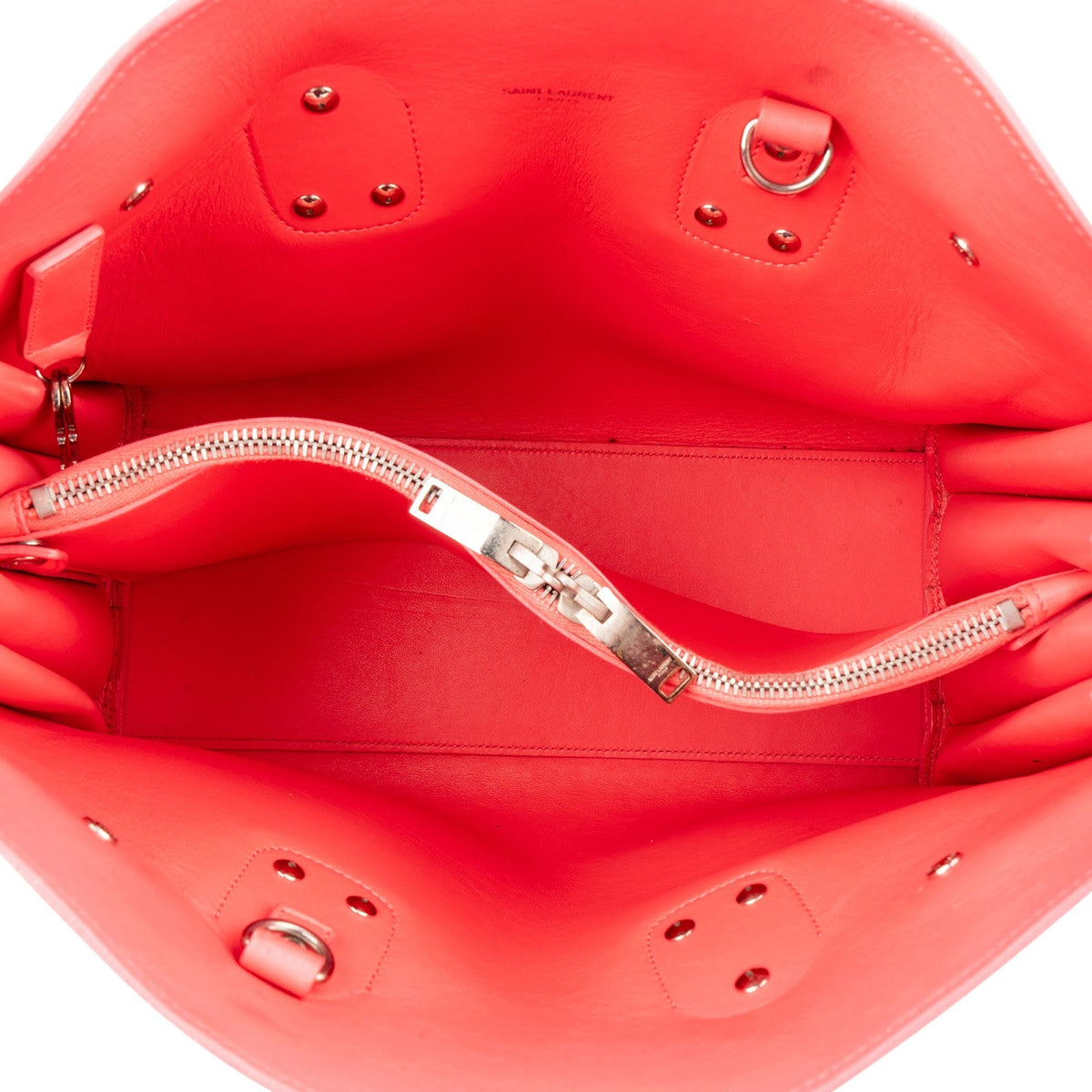 Saint Laurent Sac de Jour handtas van generfd leer